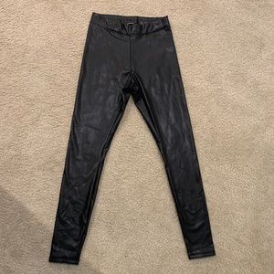 Express Leather Leggings